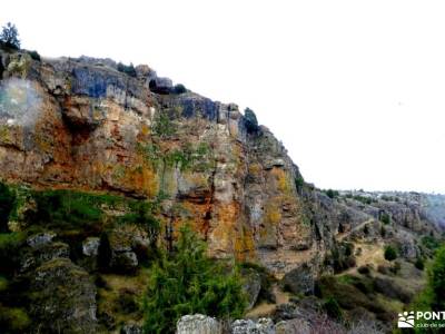 Cañón y Arrecife de Castrojimeno-Valdehornos; silla de felipe ii sepulveda turismo peñafiel turismo 